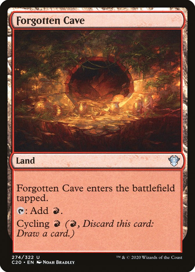Forgotten Cave [Commander 2020] | Arkham Games and Comics