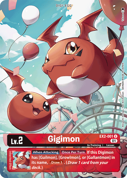 Gigimon [EX2-001] (Alternate Art) [Digital Hazard] | Arkham Games and Comics