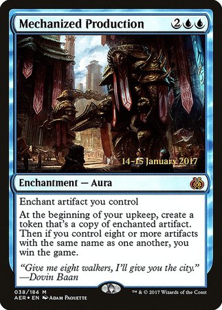 Mechanized Production [Aether Revolt Promos] | Arkham Games and Comics