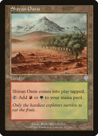 Shivan Oasis [Invasion] | Arkham Games and Comics