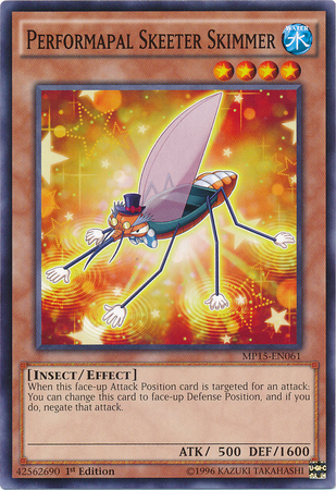 Performapal Skeeter Skimmer [MP15-EN061] Common | Arkham Games and Comics