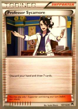 Professor Sycamore (107/122) (Ninja Blitz - Cody Walinski) [World Championships 2016] | Arkham Games and Comics