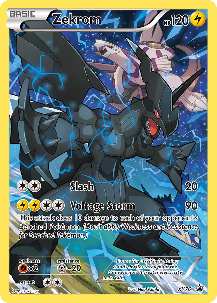 Zekrom (XY76) [XY: Black Star Promos] | Arkham Games and Comics