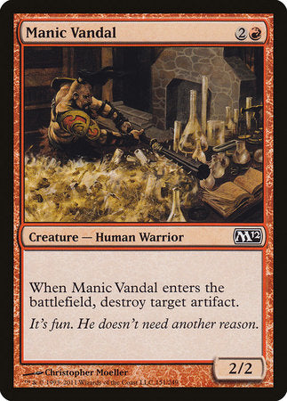 Manic Vandal [Magic 2012] | Arkham Games and Comics