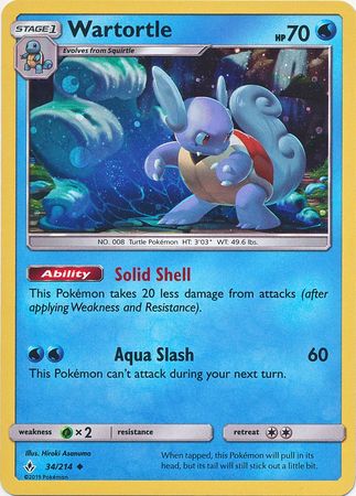 Wartortle (34/214) (Premium Collection Promo) [Sun & Moon: Unbroken Bonds] | Arkham Games and Comics