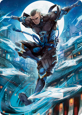 Kaito Shizuki 1 Art Card [Kamigawa: Neon Dynasty Art Series] | Arkham Games and Comics