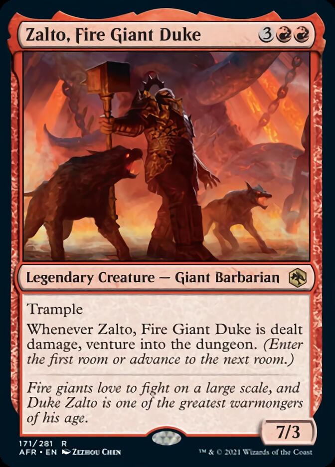 Zalto, Fire Giant Duke [Dungeons & Dragons: Adventures in the Forgotten Realms] | Arkham Games and Comics