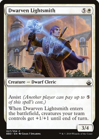 Dwarven Lightsmith [Battlebond] | Arkham Games and Comics