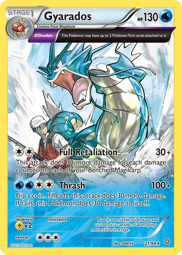 Gyarados (21/98) [XY: Ancient Origins] | Arkham Games and Comics