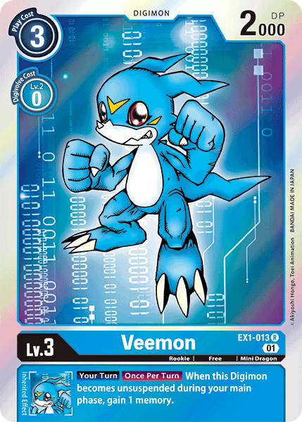 Veemon [EX1-013] [Classic Collection] | Arkham Games and Comics
