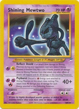 Shining Mewtwo (109/105) [Neo Destiny Unlimited] | Arkham Games and Comics