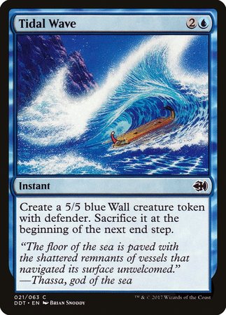 Tidal Wave [Duel Decks: Merfolk vs. Goblins] | Arkham Games and Comics