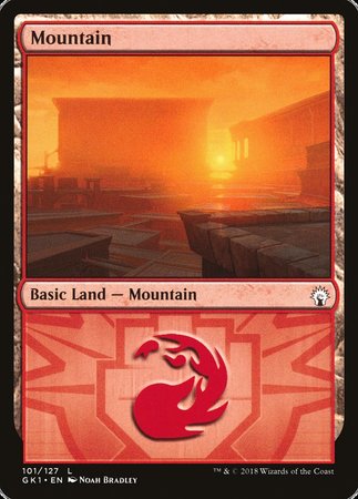 Mountain (101) [GRN Guild Kit] | Arkham Games and Comics