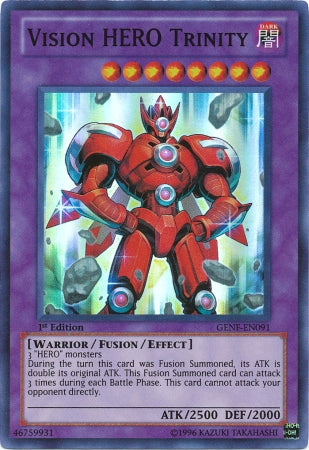 Vision Hero Trinity [GENF-EN091] Super Rare | Arkham Games and Comics