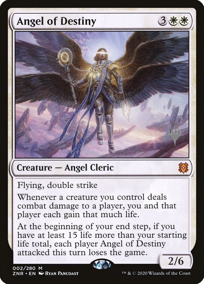 Angel of Destiny (Promo Pack) [Zendikar Rising Promos] | Arkham Games and Comics