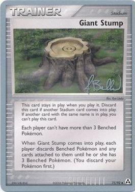 Giant Stump (75/92) (Eeveelutions - Jimmy Ballard) [World Championships 2006] | Arkham Games and Comics