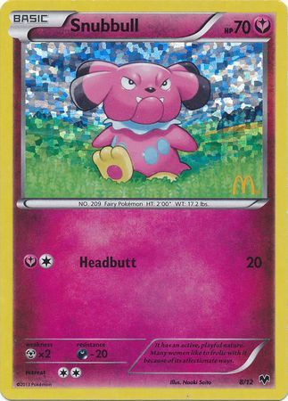 Snubbull (8/12) [McDonald's Promos: 2014 Collection] | Arkham Games and Comics