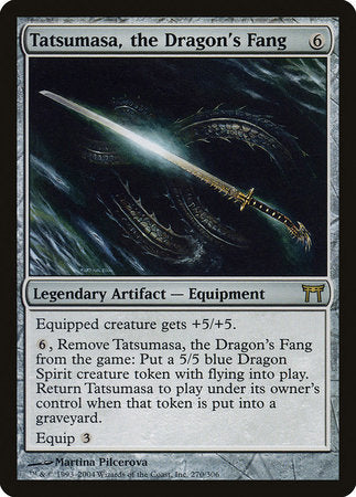 Tatsumasa, the Dragon's Fang [Champions of Kamigawa] | Arkham Games and Comics