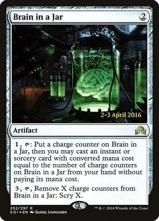 Brain in a Jar [Shadows over Innistrad Promos] | Arkham Games and Comics