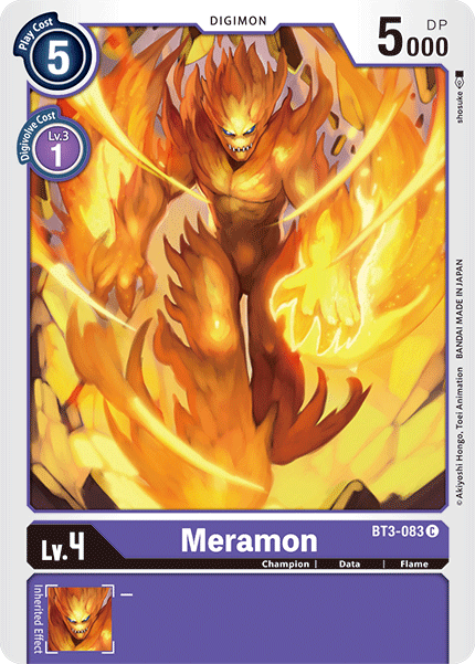Meramon [BT3-083] [Release Special Booster Ver.1.5] | Arkham Games and Comics