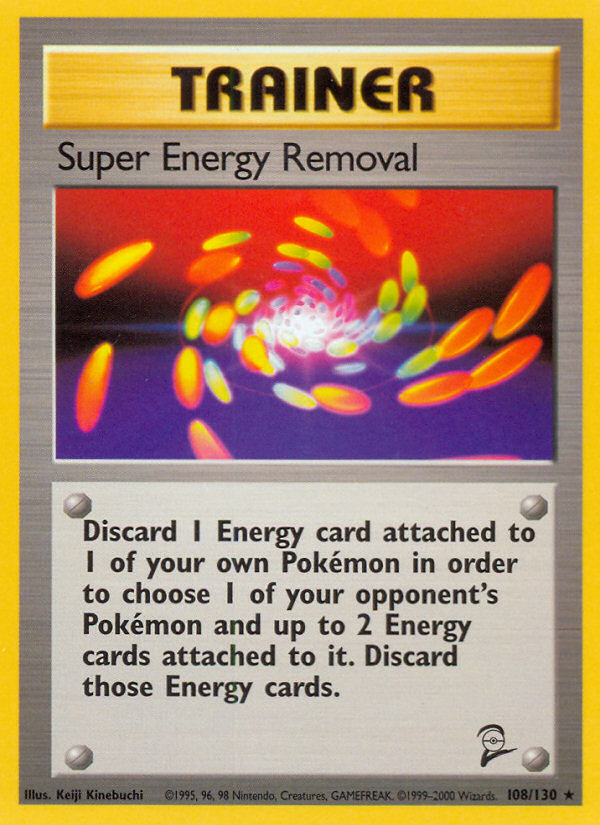 Super Energy Removal (108/130) [Base Set 2] | Arkham Games and Comics