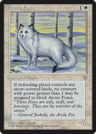Arctic Foxes [Ice Age] | Arkham Games and Comics