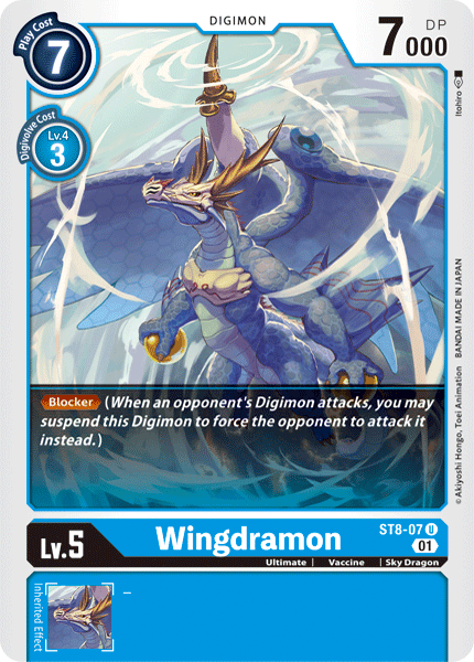 Wingdramon [ST8-07] [Starter Deck: Ulforce Veedramon] | Arkham Games and Comics