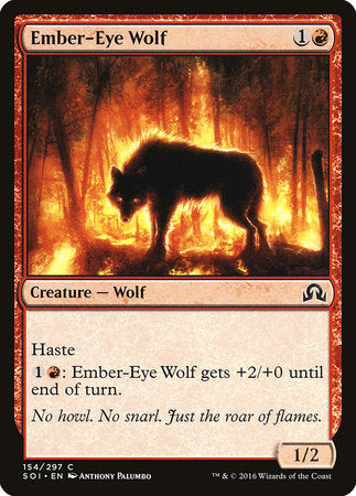 Ember-Eye Wolf [Shadows over Innistrad] | Arkham Games and Comics