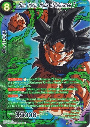 Son Goku, Hope of Universe 7 (TB1-052) [Collector's Selection Vol. 2] | Arkham Games and Comics