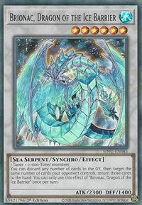 Brionac, Dragon of the Ice Barrier [SDFC-EN043] Super Rare | Arkham Games and Comics