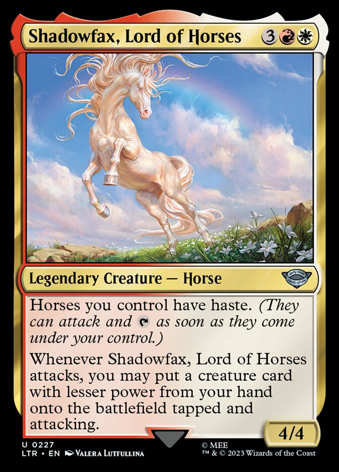 Shadowfax, Lord of Horses [The Lord of the Rings: Tales of Middle-Earth] | Arkham Games and Comics