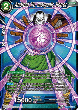 Android 14, Inorganic Horror (BT17-053) [Ultimate Squad] | Arkham Games and Comics