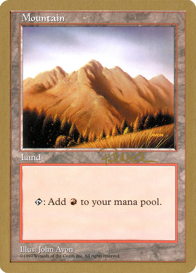 Mountain (pm444) (Paul McCabe) [World Championship Decks 1997] | Arkham Games and Comics