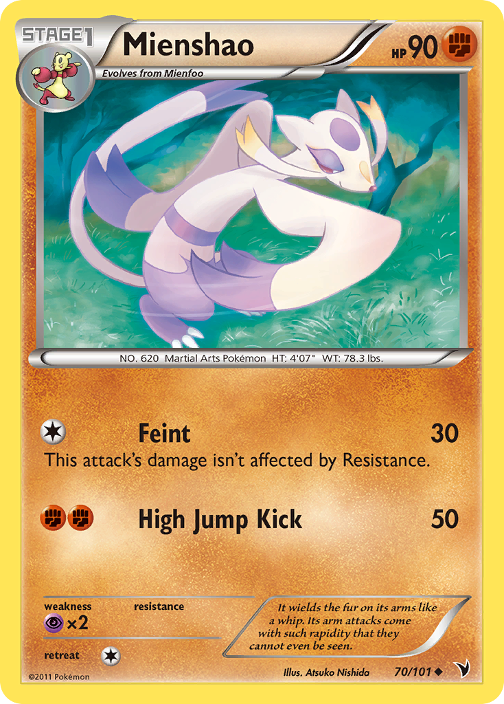 Mienshao (70/101) [Black & White: Noble Victories] | Arkham Games and Comics