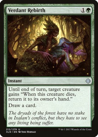 Verdant Rebirth [Ixalan] | Arkham Games and Comics