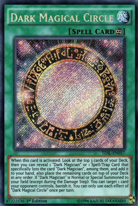 Dark Magical Circle [TDIL-EN057] Secret Rare | Arkham Games and Comics