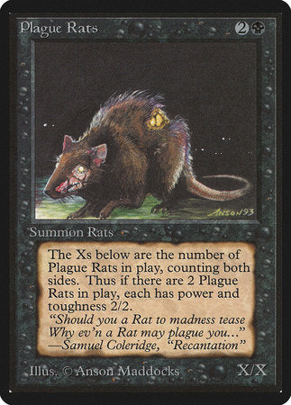 Plague Rats [Limited Edition Beta] | Arkham Games and Comics