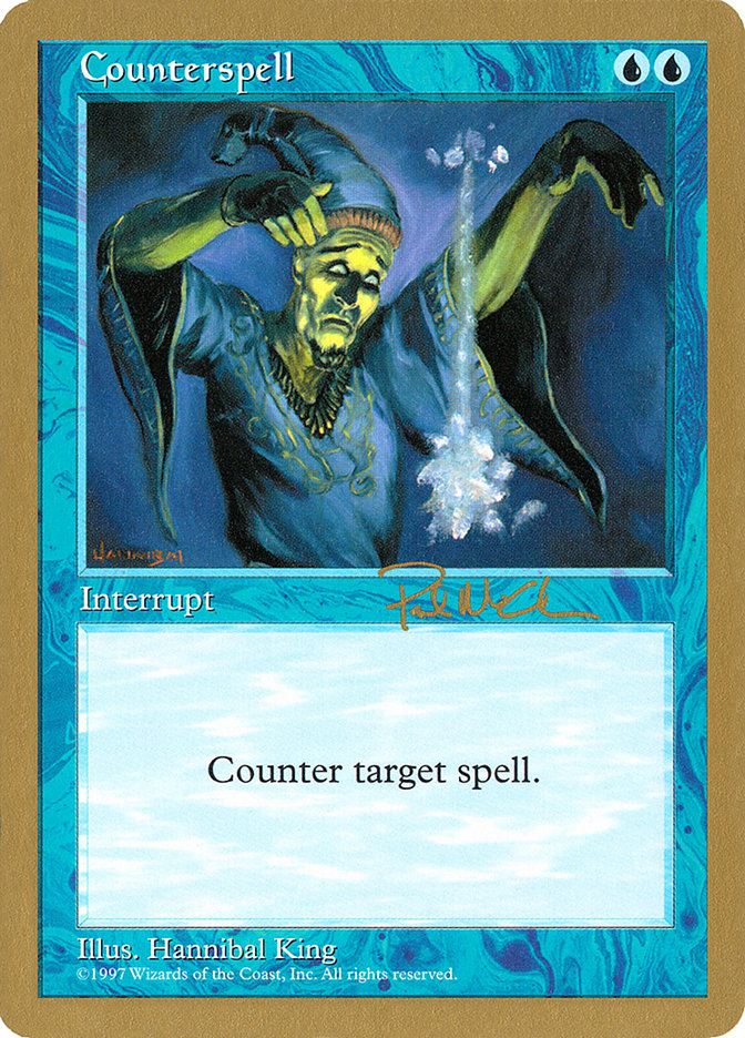 Counterspell (Paul McCabe) [World Championship Decks 1997] | Arkham Games and Comics