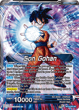 Son Gohan // SS2 Son Gohan, Pushed to the Brink (Uncommon) [BT13-031] | Arkham Games and Comics