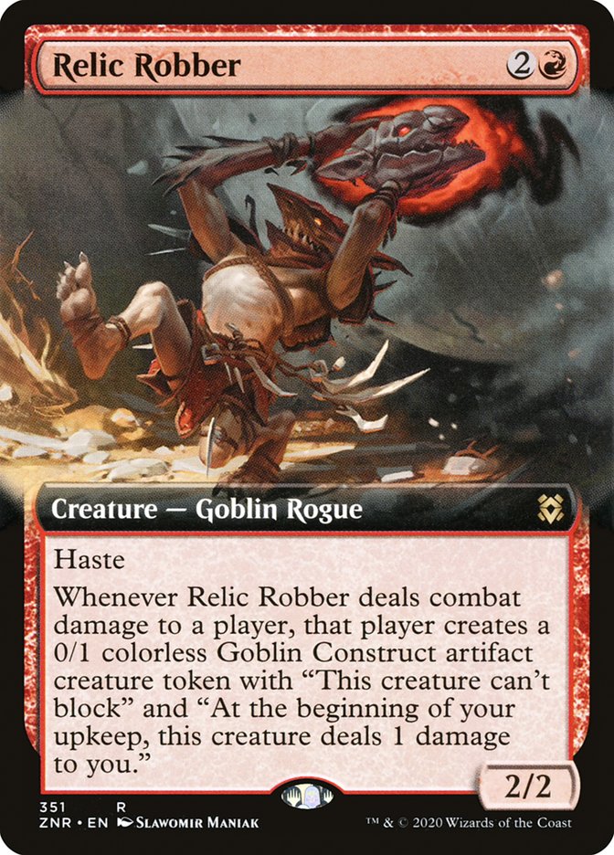 Relic Robber (Extended Art) [Zendikar Rising] | Arkham Games and Comics