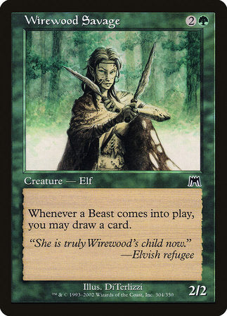Wirewood Savage [Onslaught] | Arkham Games and Comics