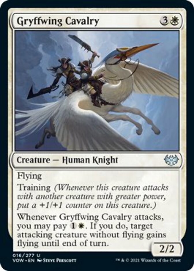 Gryffwing Cavalry [Innistrad: Crimson Vow] | Arkham Games and Comics