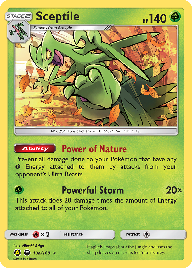 Sceptile (10a/168) [Alternate Art Promos] | Arkham Games and Comics