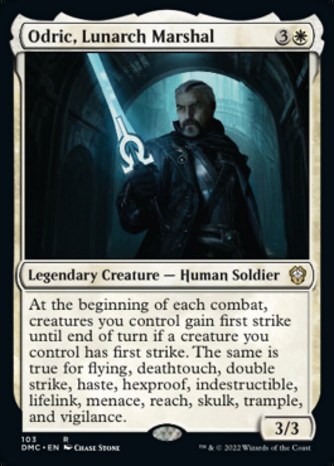 Odric, Lunarch Marshal [Dominaria United Commander] | Arkham Games and Comics