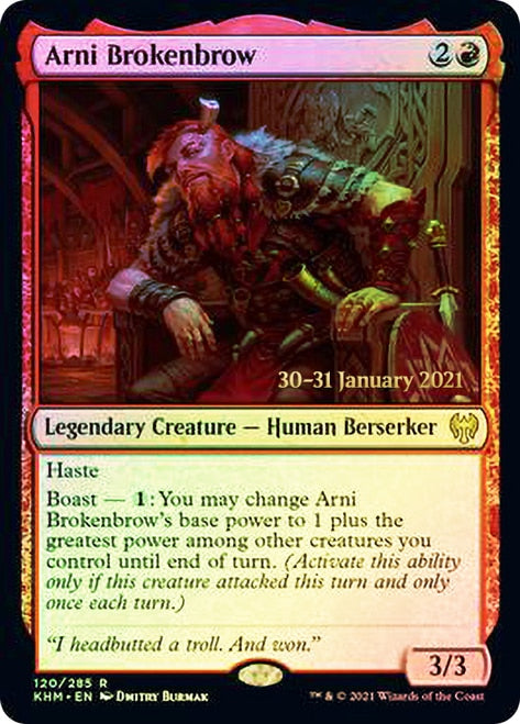 Arni Brokenbrow  [Kaldheim Prerelease Promos] | Arkham Games and Comics