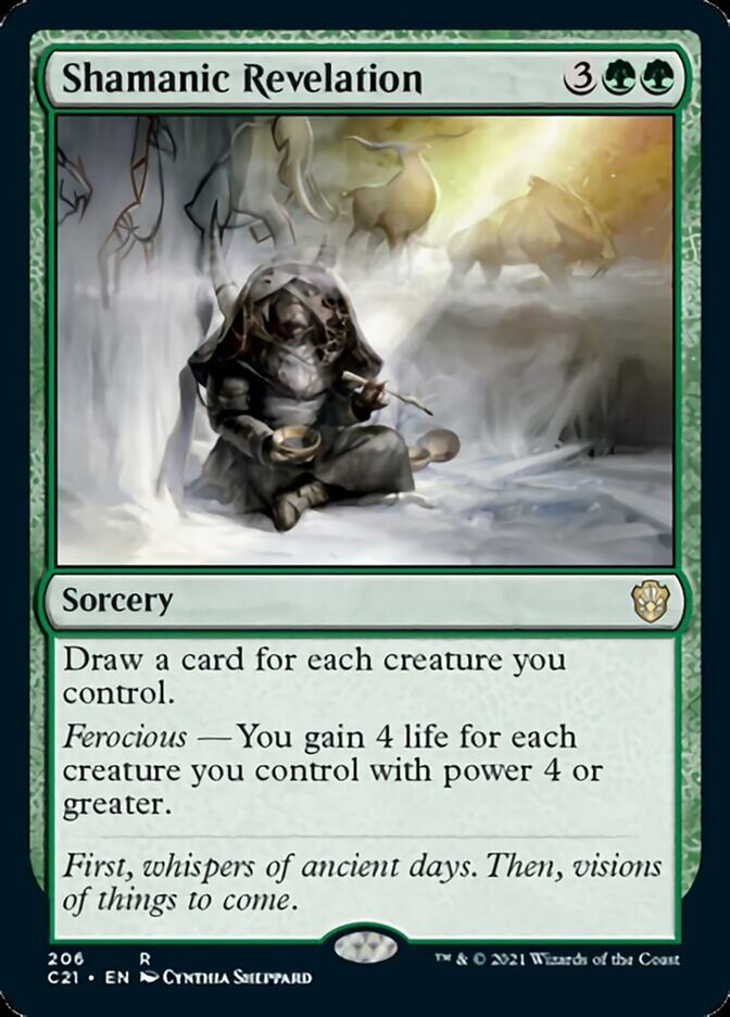 Shamanic Revelation [Commander 2021] | Arkham Games and Comics