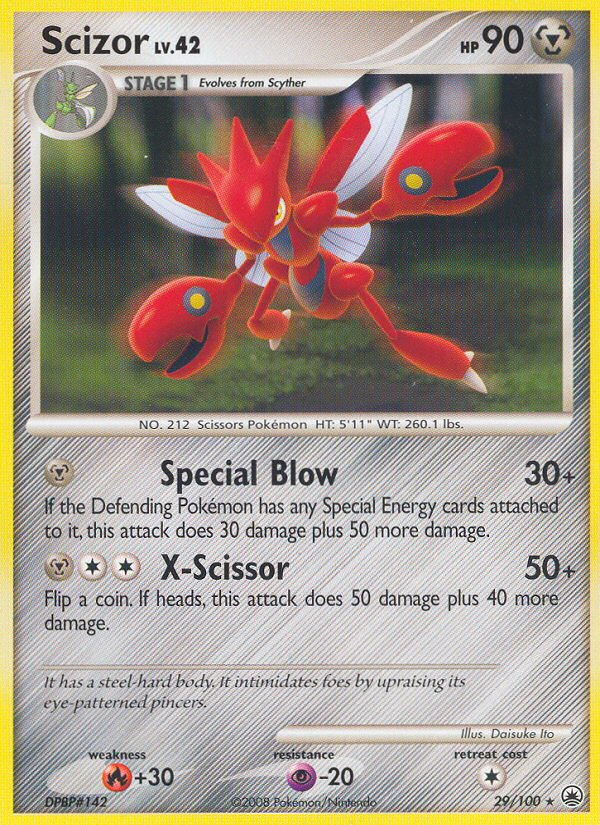 Scizor (29/100) [Diamond & Pearl: Majestic Dawn] | Arkham Games and Comics