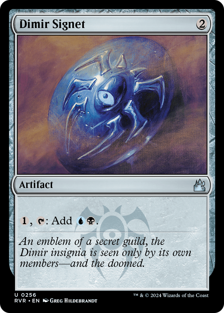 Dimir Signet [Ravnica Remastered] | Arkham Games and Comics