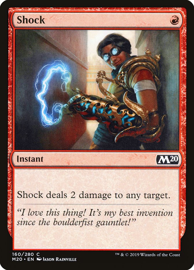Shock [Core Set 2020] | Arkham Games and Comics