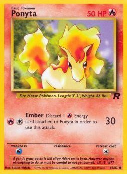 Ponyta (64/82) [Team Rocket Unlimited] | Arkham Games and Comics